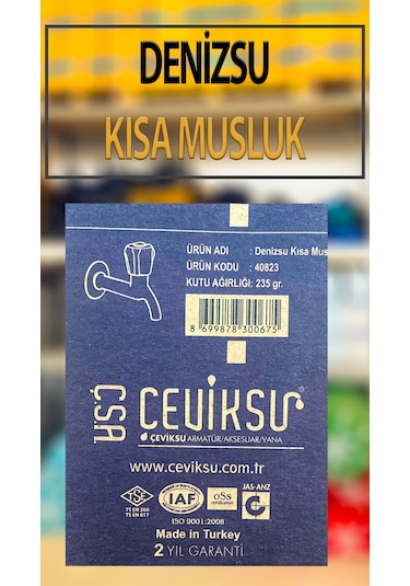 Musluk Kısa Tip