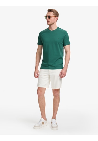 Pierre Cardin Erkek Koyu Yeşil Tişört Basic 50325307-vr079