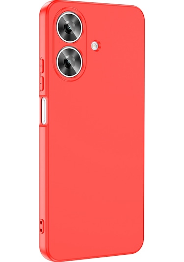 Realme Note 60 Kılıf Zore Mara Lansman Kapak Kırmızı