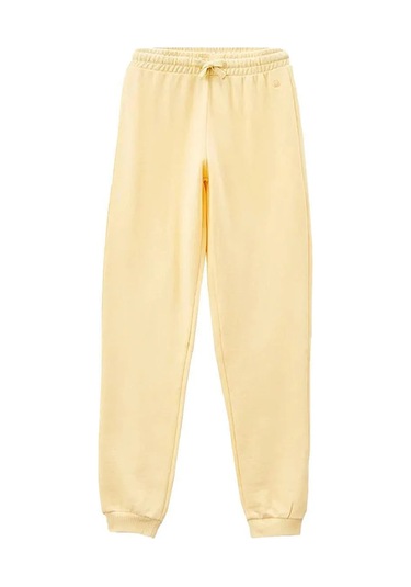 Kız Çocuk Eşofman Altı - Sarı Sarı