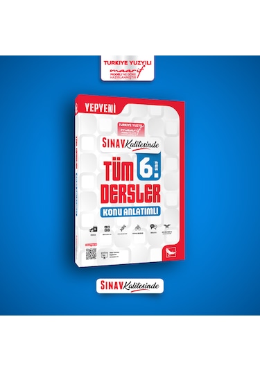 Sınav Yayınları 6. Sınıf Tüm Dersler Konu Anlatımlı
