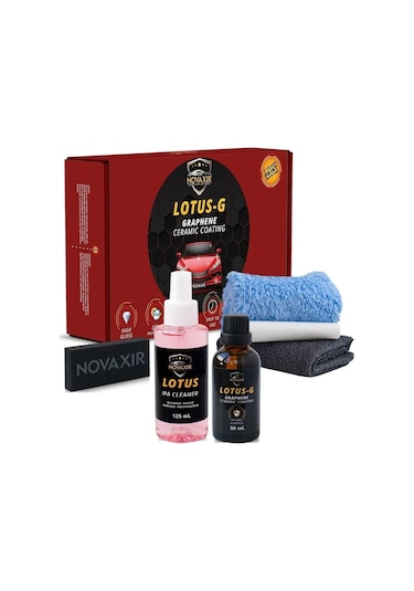 Lotus-g 9h Grafen-seramik Kaplama Seti, Ipa Cleaner, 5-yıl Koruma