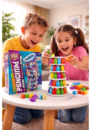 Penguen Balance Kutu Oyunu Eğlenceli Ve Renkli