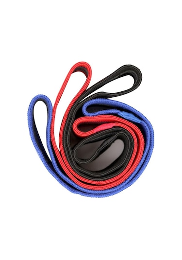 Siyah 6 Renk Yousheng Kalça Uyluk Bacak Daire Elastik Direnç Bandı Spor Salonu Ev Vücut Şekillendirme Fitness L Siyah