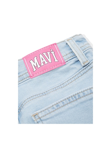 Mavi Lori Ağartılmış Jean Pantolon 7010036 84473