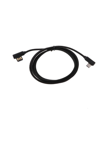 Suntek Örgülü 90 Derece Dik Açı Tip C Mikro Usb