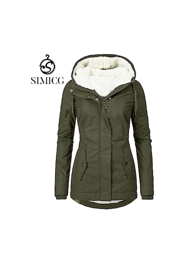 Yeni Kadın Düz Renk Polar Ceket Şarap Kırmızısı Şarap Kırmızısı