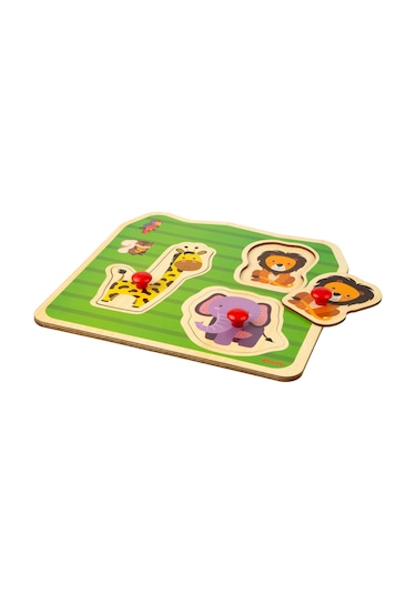 Rossie Ahşap Ilk Yapboz Vahşi Hayvanlar