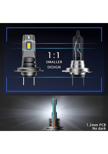H7 Led Far Ampulü 80w 11000lm H7 12-30v / Laam931