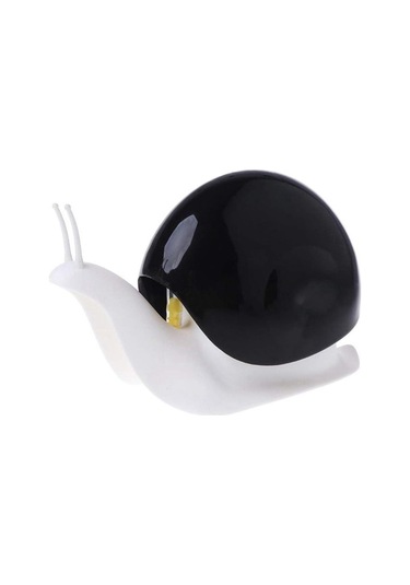 Xiaaokeji Sevimli Salyangoz Sabunluk Mutfak Banyo Vb. 120ml Beyaz Beyaz