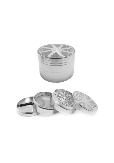 Gri 63 MM 4 Katlı Grinder Herbal Öğütücüsü Parçalayıcı  Rb83slv