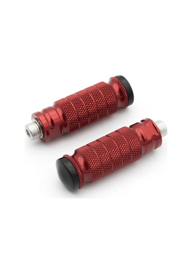 Cnc Alüminyum Motosiklet Arka Ayak Dayama Yerleri - Kırmızı