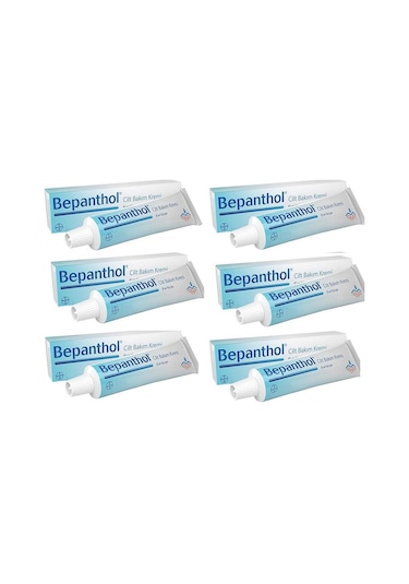 Bepanthol Cilt Bakım Kremi 6 x 100 G