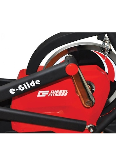 Diesel Fitness E-Glide Eliptik Kondisyon Bisikleti Kırmızı - Siyah