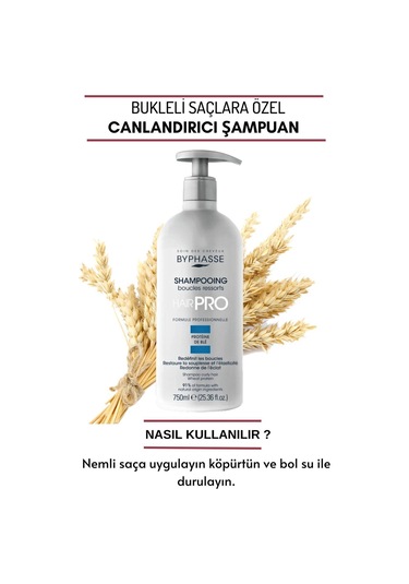 Hair Pro Bukleli Saçlara Özel Canlandırıcı Şampuan 750ml