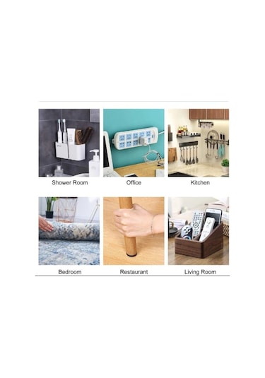 100 Adet 3m Yuvarlak Kesimli Köpüklü Çok Güçlü Çift Traflı Bant 15 Mm Çap