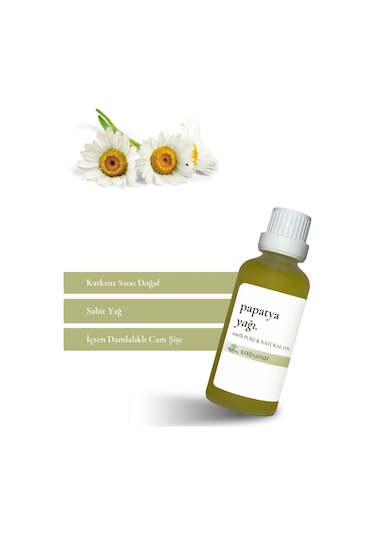 Sabunal Papatya Yağı 50 ML - Cilt Nemlendirici ve Bakım Yağı