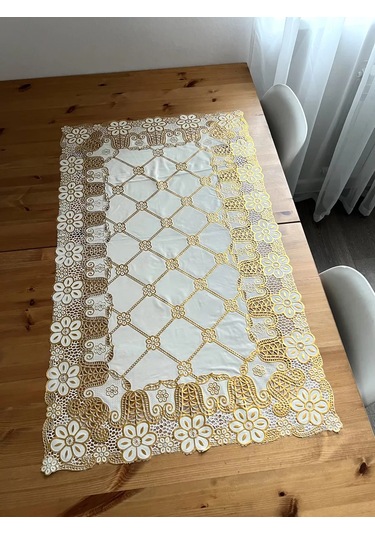 Best Price 34 Dekoratif Servis Peçetesi Temelde Sofra İçin 208266845 Altın Rengi