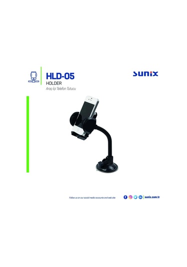 Sunix Hld-05 Telefon Araç Tutucu