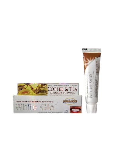 White Glo Çay & Kahve Tüketenlere Özel Beyazlatıcı Diş Macunu 24 G