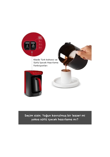 Karaca Hatır Köz Sütlü Türk Kahve Makinesi