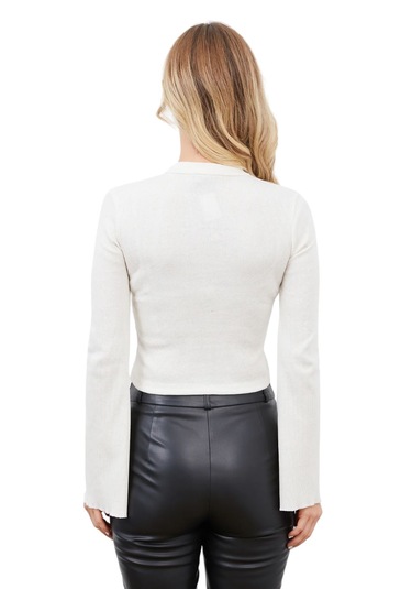 Fitilli Parçalı Bluz