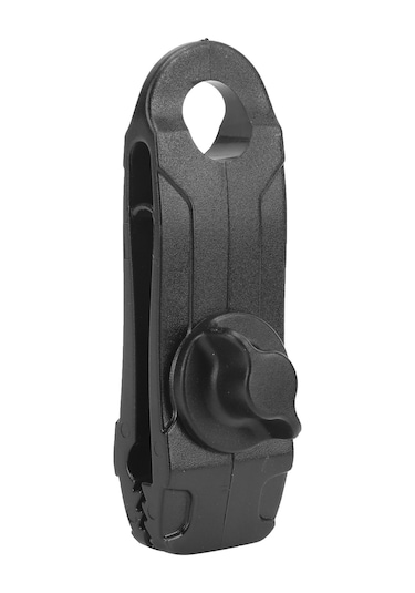 Xindoker Siyah Dış Mekan Çadır Kancası - Ayarlanabilir Spiralli Vidalı Tasarım, Dayanıklı Nilon Malzeme, Rüzgar Direnci, Çadır/örtü Sabitleyici Diğer