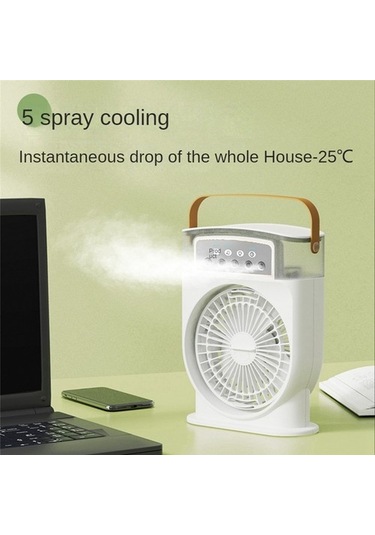 Fan Usb Kişisel Hava Soğutucu Mini Nemlendirici Misting Fan-beyaz Mf9rzw Beyaz