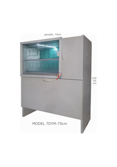 İstanbul Kafes Model 7Dy Pvc Kuş Dolabı