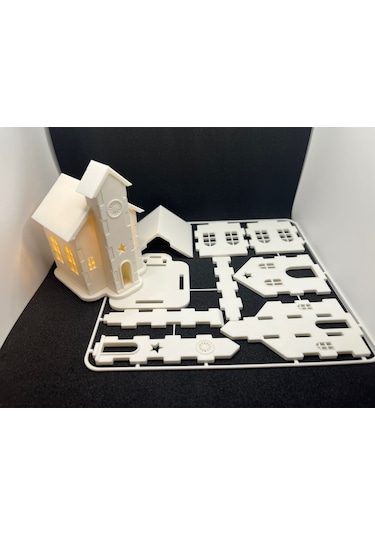 Mini Ev Dekor Led Tealight Mumlu Atmosfer Işığı