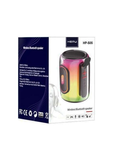 Hepu Hp-s05 15w Taşınabilir Kablosuz Bluetooth Hoparlör