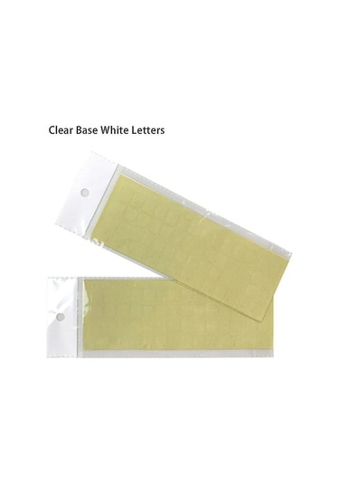 Harfli Arapça Şeffaf Klavye Çıkartmaları - Herhangi Bir Dizüstü Bilgisayar Veya Klavye İçin