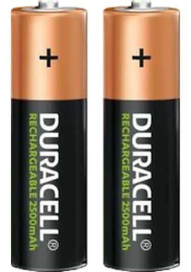 Duracell HR6/DX1500 2500 mAh AA Ni-MH Şarj Edilebilir Kalem Pil 2 x 2'li