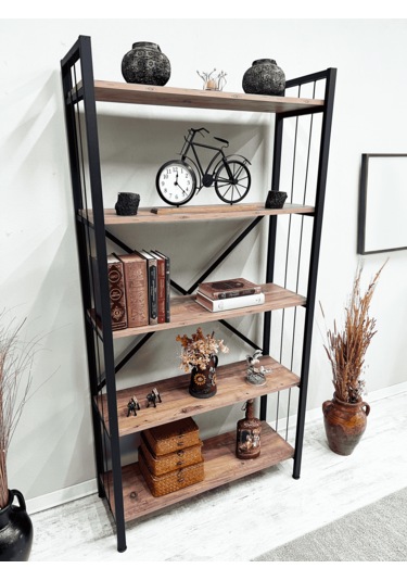 Tanraf Erciyes Telli Atlantik Çam Kitaplık