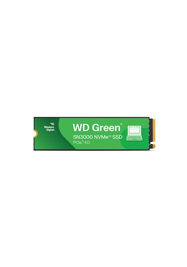 WD Green SN3000 WDS100T4G0E-00CPS0 1 TB 5000mb/s - 4200mb/s Pcıe Gen4 Solid State Drive