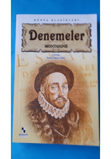 Denemeler Montaigne N11.2977