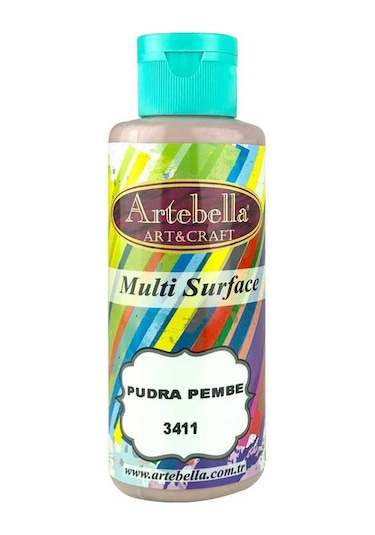 3411130 Artebella Multı Surface Boya 130Cc Pudra Pembe