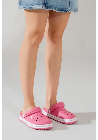 Carlaverde Doktor Hemşire Aşcı Havuz Günlük Comfort Terlik 5001 Fusya Fuşya