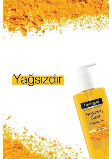 Neutrogena Soothing Clear Micellar Yüz Temizleme Jeli 6 x 200 ML