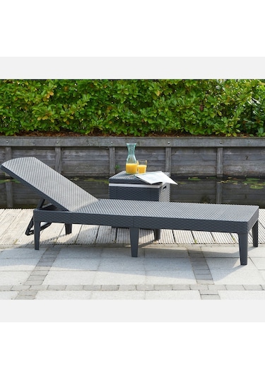 Tznticaret Keter Rattan Şezlong