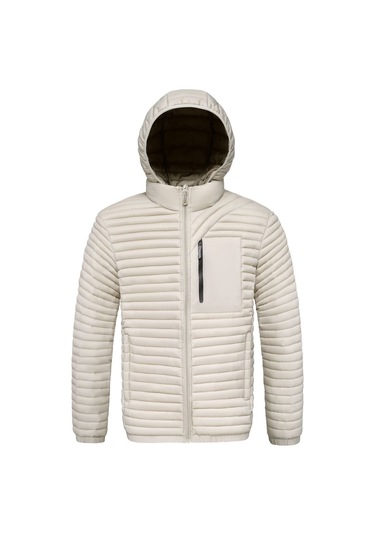 2025 Sonbahar Ve Kış Yeni Grafen Çıkarılabilir Kapüşonlu Pamuklu Ceket Haki