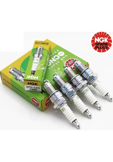 Ngk-7988 Bpr-gas Bujı Lpg'li Araçlar için Takım 4 Adet
