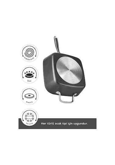 Karaca  Biodiamond Master Quattro İndüksiyon Tabanlı 8 Parça Tencere Seti