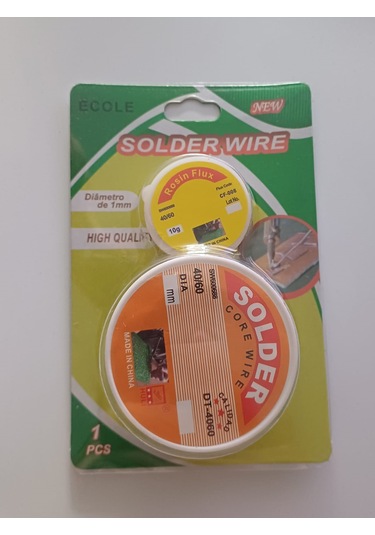 Ecole Lehim Pastası Ve Lehim Teli Lehimleme Kremi Solder 40/60