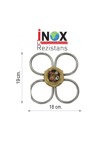 Yonce Semaver Rezistansı 2350W ( 350W+2000W ) Cr-Ni ( Kırom )