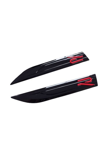 Space Golf 8 2li Çamurluk Arması Siyah-kırmızı / Yacı166