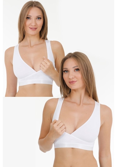 Emzirme Sporcu Büstiyeri 2li Set