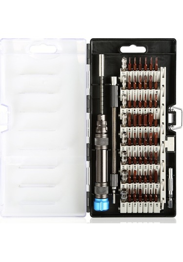 Tornavida Seti, 60'ı 1 Hassas Manyetik Sürücü Biti Profesyonel Elektronik Onarım Aracı Kiti