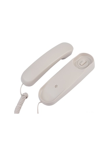 Moveevo Masaüstü/duvar Tipi Otel İş Telefonu - Kaymazsız, Telefon Hattı Beslemeli, Kompakt Abs Beyaz Diğer