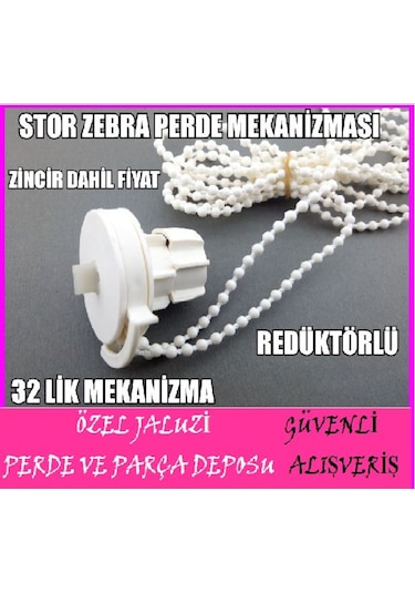 Stor Perde Mekanizması-Zebra Perde Mekanizması-Stor Perde